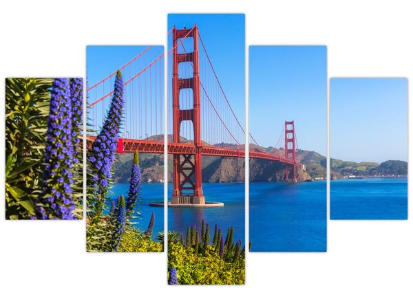Kép - Golden Gate híd, San Francisco (150x105 cm)