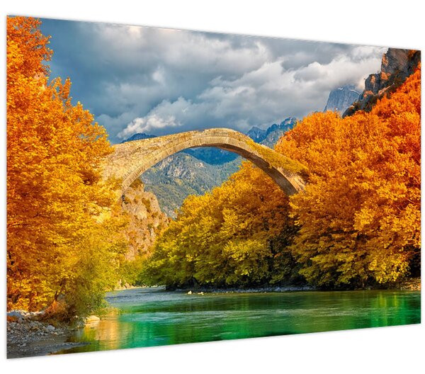 Kép - Konitsa híd (90x60 cm)