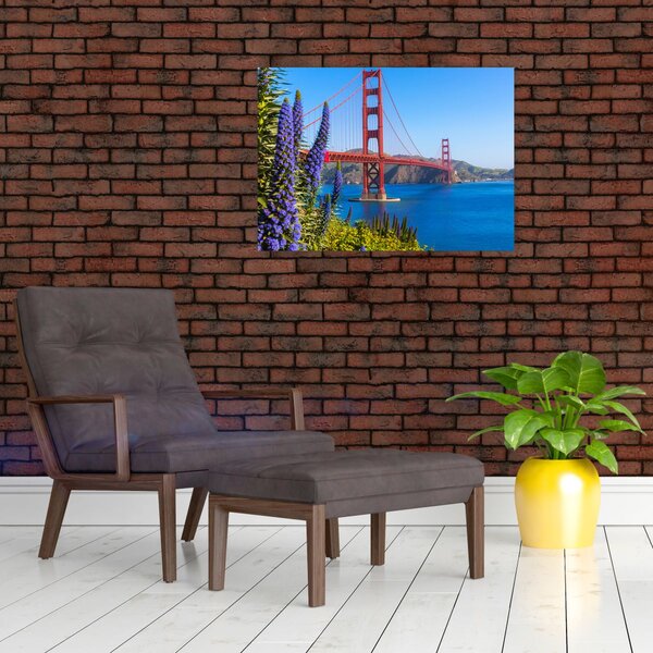 Kép - Golden Gate híd, San Francisco (70x50 cm)