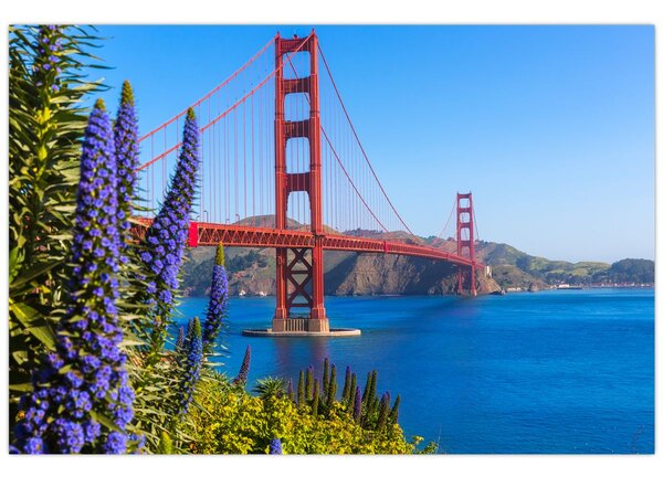 Kép - Golden Gate híd, San Francisco (90x60 cm)