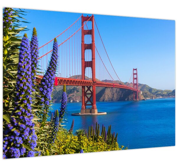 Kép - Golden Gate híd, San Francisco (70x50 cm)
