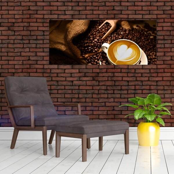 Kép - Egy csésze kávé (120x50 cm)