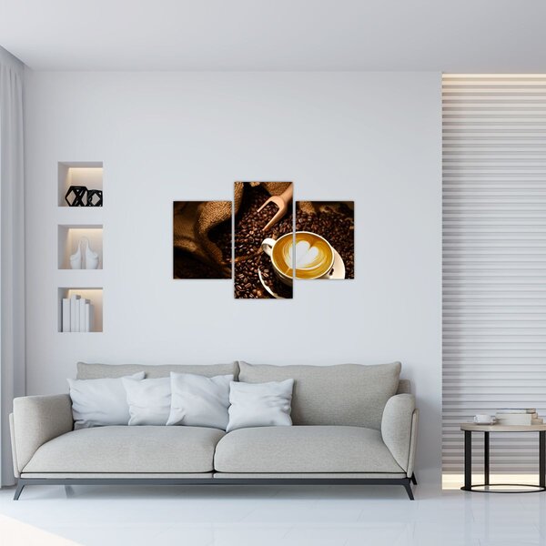 Kép - Egy csésze kávé (90x60 cm)
