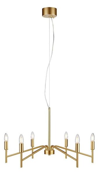Monarch aranyszínű függőlámpa, ø 70 cm - Markslöjd