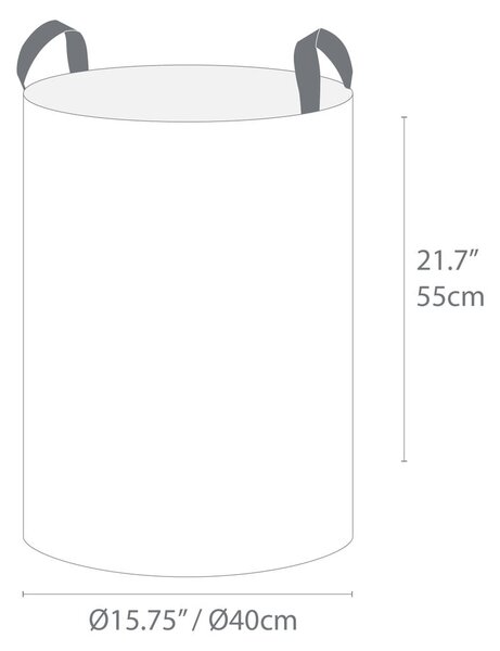 Bin bézs szennyeskosár, 69 l - Bigso Box of Sweden