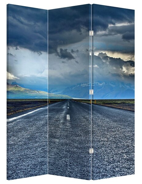 Paraván - vihar az úton (126x170 cm)