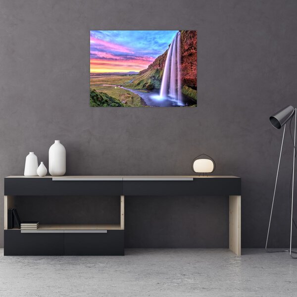 Kép - Seljalandsfoss vízesés (70x50 cm)