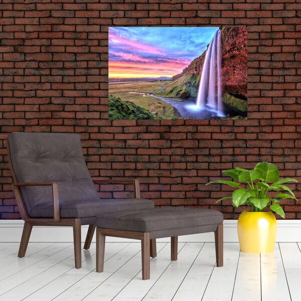Kép - Seljalandsfoss vízesés (90x60 cm)