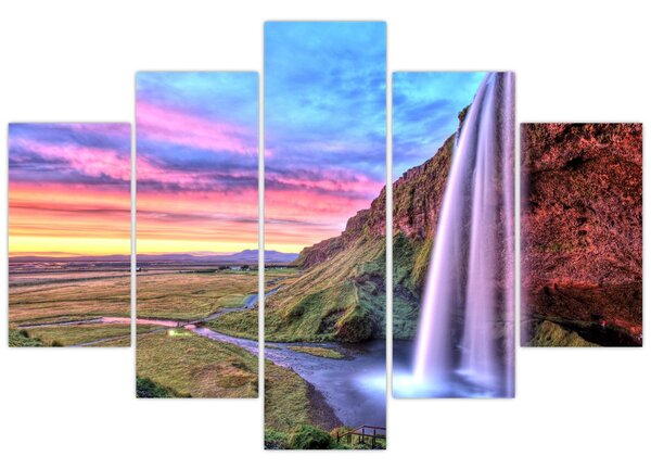 Kép - Seljalandsfoss vízesés (150x105 cm)