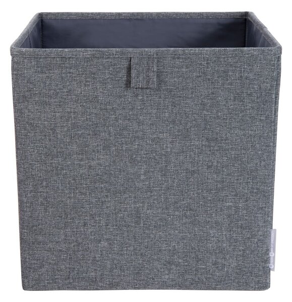 Cube szürke tárolódoboz - Bigso Box of Sweden
