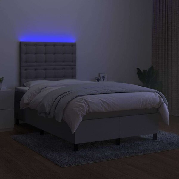 HomeSweetHome LED-es Rugós Ágy - 120x200 cm