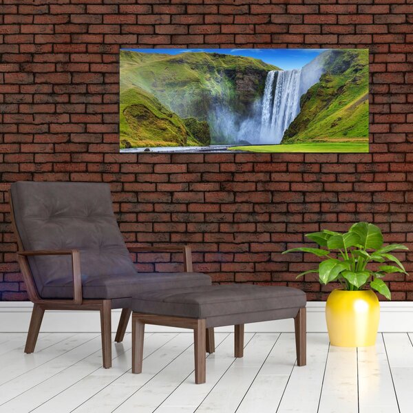 Kép - Seljalandsfoss vízesés (120x50 cm)
