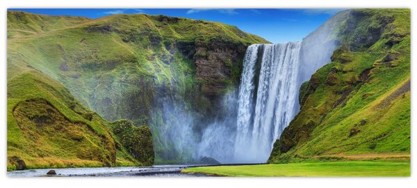 Kép - Seljalandsfoss vízesés (120x50 cm)