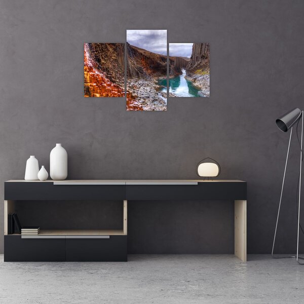Kép - Studlagil kanyon (90x60 cm)