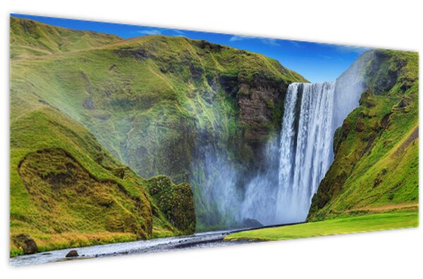 Kép - Seljalandsfoss vízesés (120x50 cm)