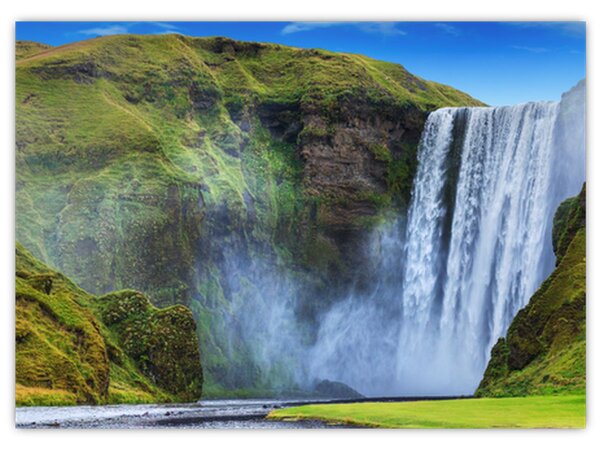 Kép - Seljalandsfoss vízesés (70x50 cm)