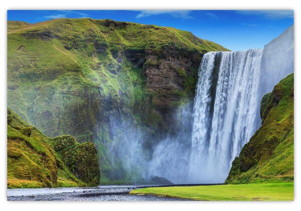 Kép - Seljalandsfoss vízesés (90x60 cm)