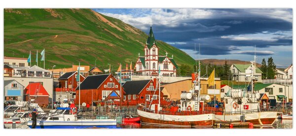 Kép - Húsavík (120x50 cm)