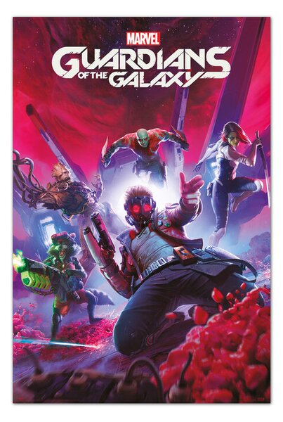 Plakát Guardins of the Galaxy - Video Game, (61 x 91.5 cm)