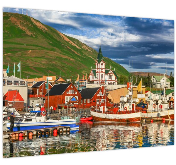 Kép - Húsavík (70x50 cm)