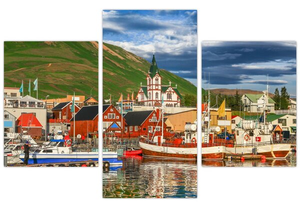 Kép - Húsavík (90x60 cm)