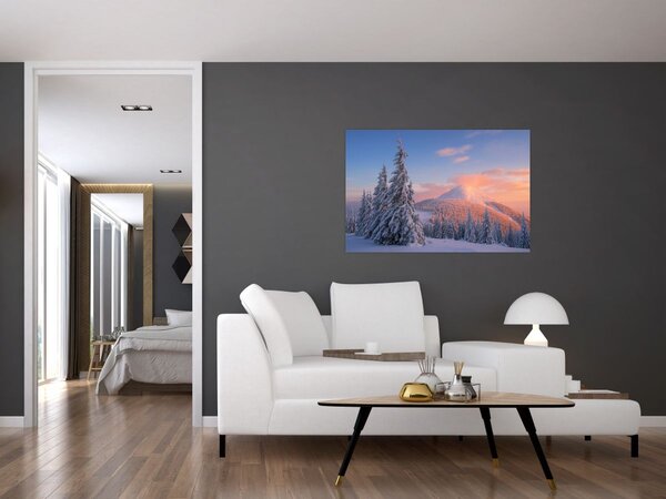 Kép - Téli táj (90x60 cm)