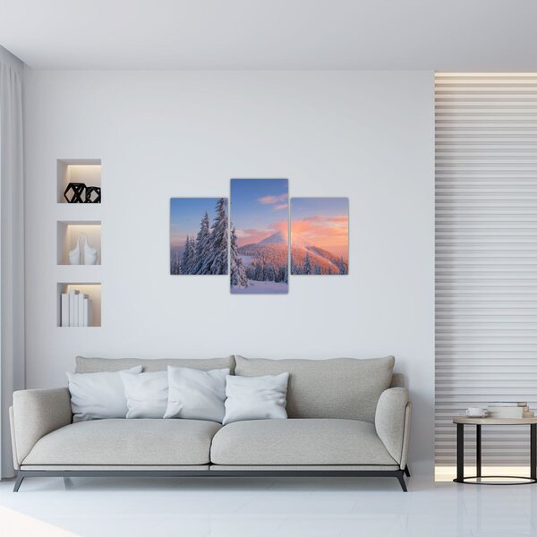Kép - Téli táj (90x60 cm)