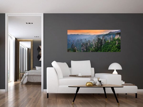 Kép - Zhangjiajie Nemzeti Erdei Park (120x50 cm)