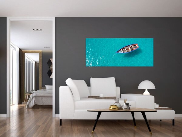Kép - Hagyományos halászhajó (120x50 cm)