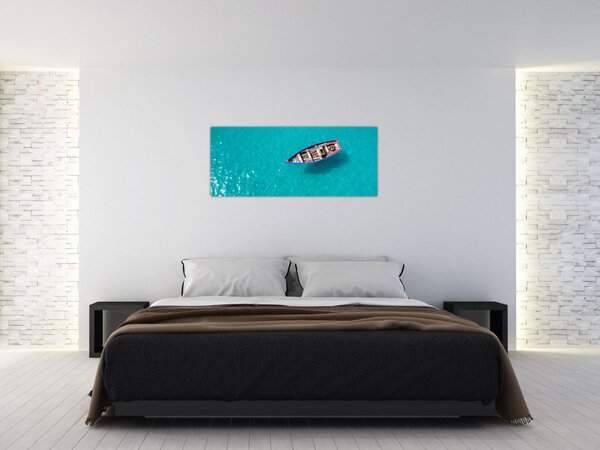 Kép - Hagyományos halászhajó (120x50 cm)