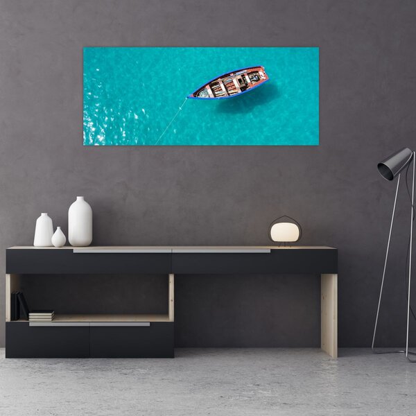 Kép - Hagyományos halászhajó (120x50 cm)