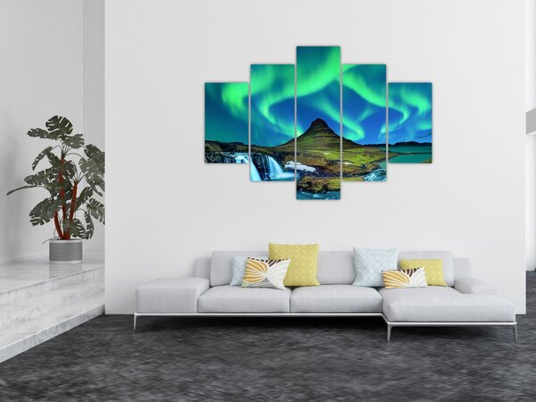 Kép - Kirkjufell, Izland (150x105 cm)