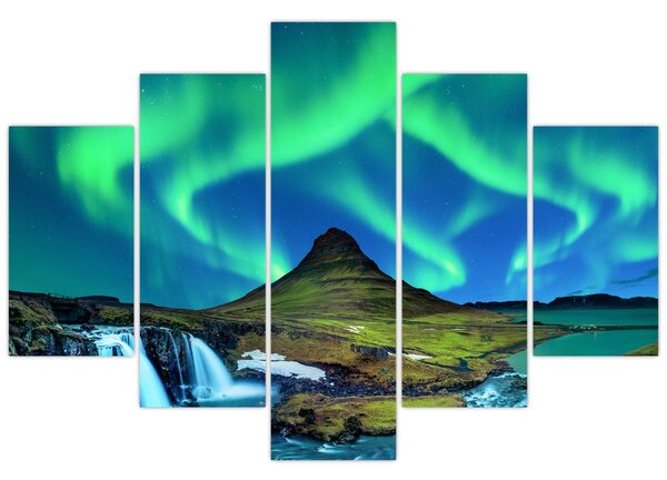 Kép - Kirkjufell, Izland (150x105 cm)
