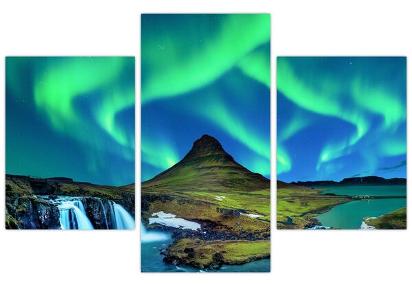 Kép - Kirkjufell, Izland (90x60 cm)