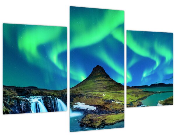 Kép - Kirkjufell, Izland (90x60 cm)