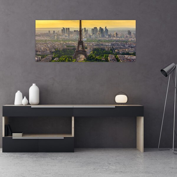 Kép - Párizsi panoráma (120x50 cm)