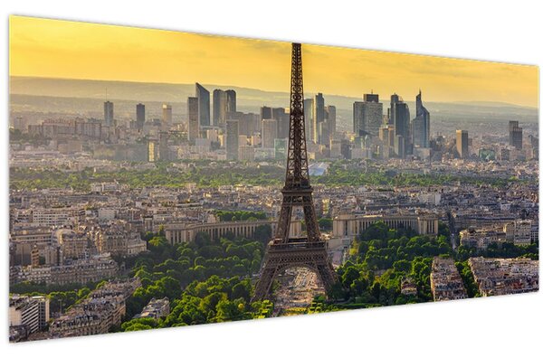 Kép - Párizsi panoráma (120x50 cm)