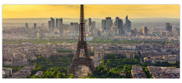 Kép - Párizsi panoráma (120x50 cm)