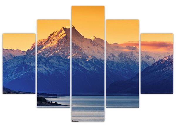 Kép - Pukaki-tó (150x105 cm)