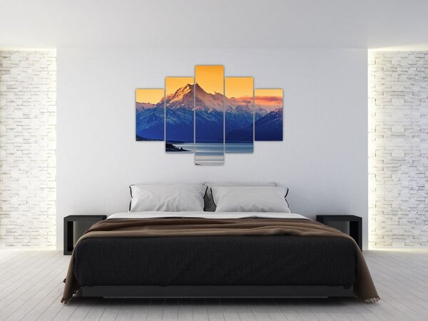 Kép - Pukaki-tó (150x105 cm)