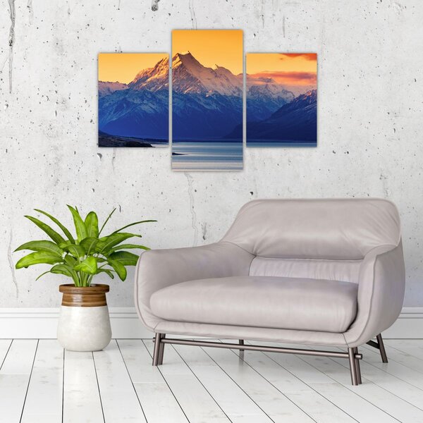 Kép - Pukaki-tó (90x60 cm)