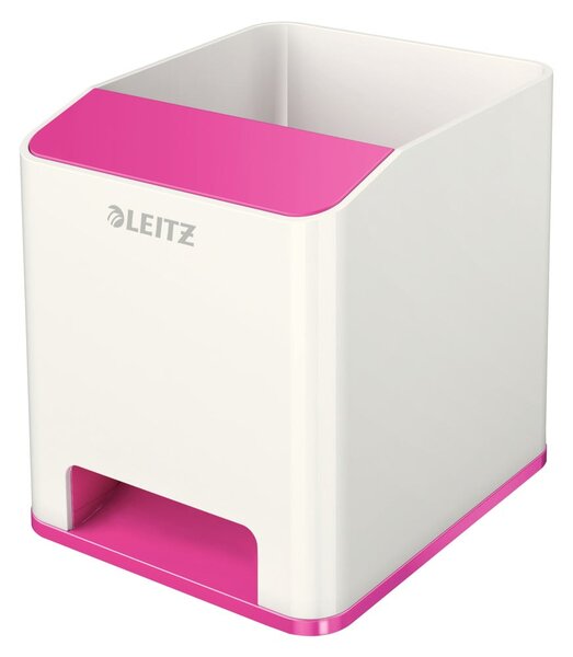 WOW fehér-rózsaszín ceruzatartó - Leitz