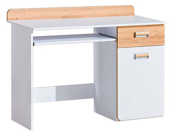LORENTO L10 íróasztal - fehér