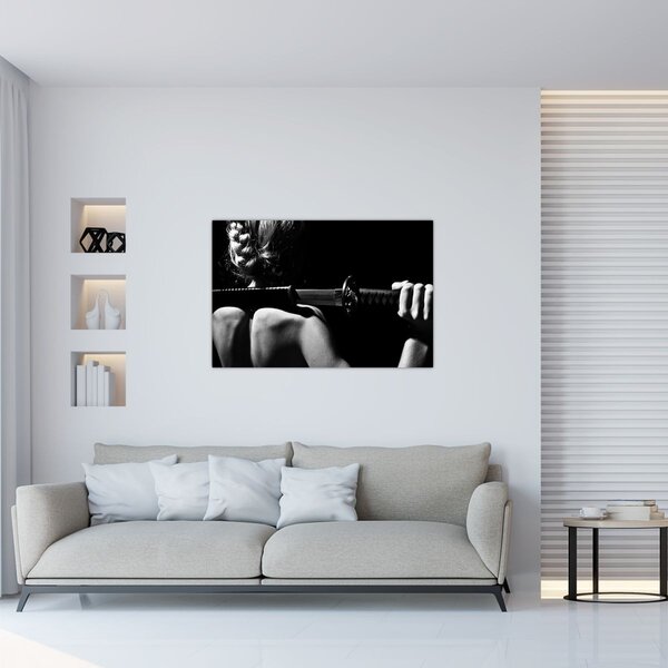 Kép - Nő karddal (90x60 cm)