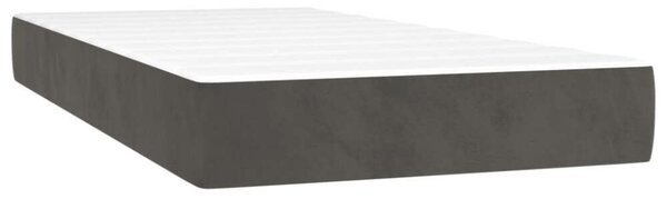 VidaXL Ágy - Bársony - 200x200 cm - LED