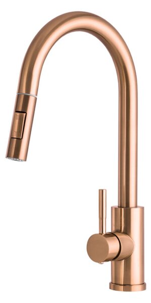 Taru Slim konyhai csaptelep rose gold, beépíthető