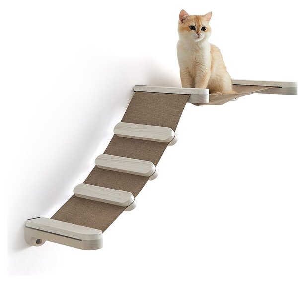 Clickat Land – macska kilátó, falra szerelhető függőágy létrával | FEANDREA