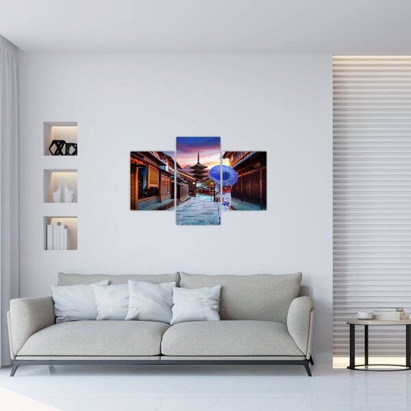 Kép - Ázsiai nő (90x60 cm)