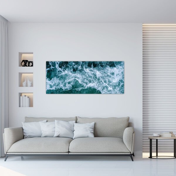 Kép - Óceáni hullámok (120x50 cm)