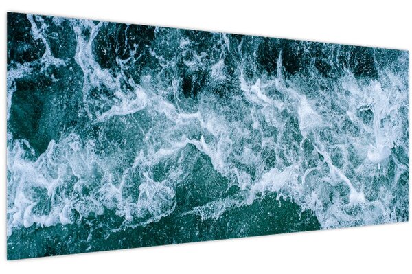 Kép - Óceáni hullámok (120x50 cm)